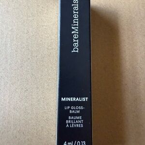 bareMinerals Mineralist Lip Gloss Balm in Black Packaging